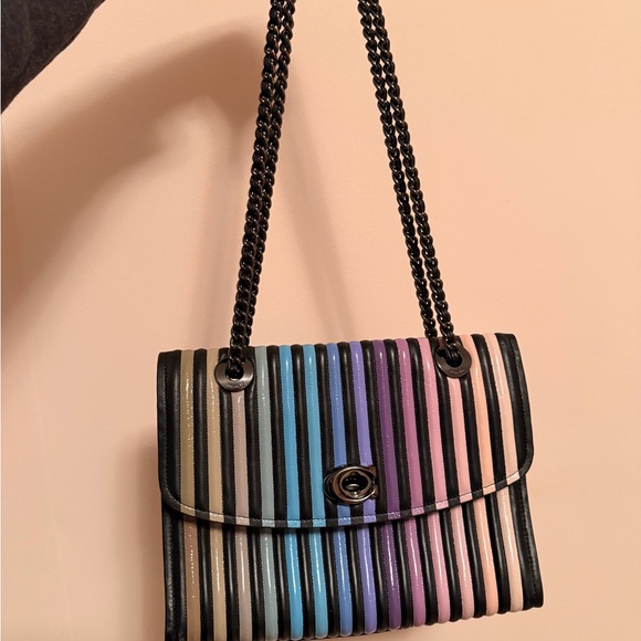 Handbags - Coach Parker Multicolor